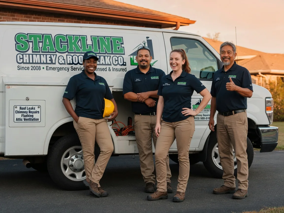 Chimney flashing repair company in Lincoln, NE